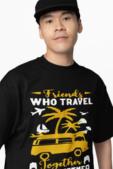 Travelling With Friends Oversized T-Shirt
